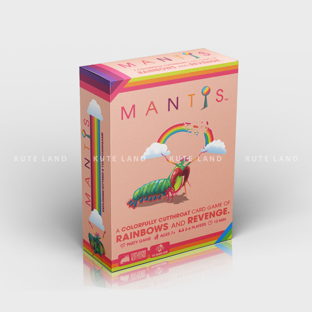 Board Game Mantis trò chơi 66 lá bài thu thập và tranh giành thẻ bài màu sắc gay cấn và hấp dẫn
