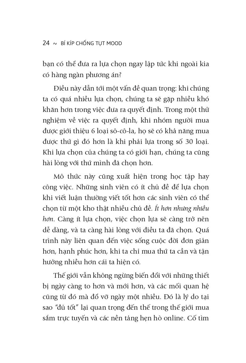 Bí Kíp Chống Tụt MOOD