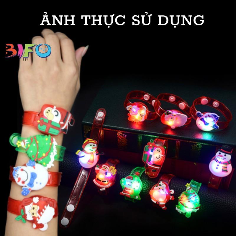 Đồ chơi Noel vòng tay hoạt hình phát sáng quà tặng giáng sinh, quà tặng sinh nhật đồ dùng lễ hội giáng sinh