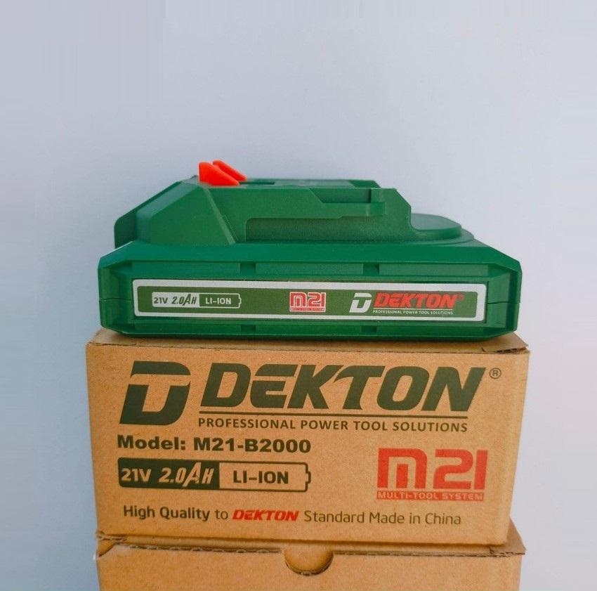 PIN 21V 2.0AH DEKTON M21-B2000 - HÀNG CHÍNH HÃNG