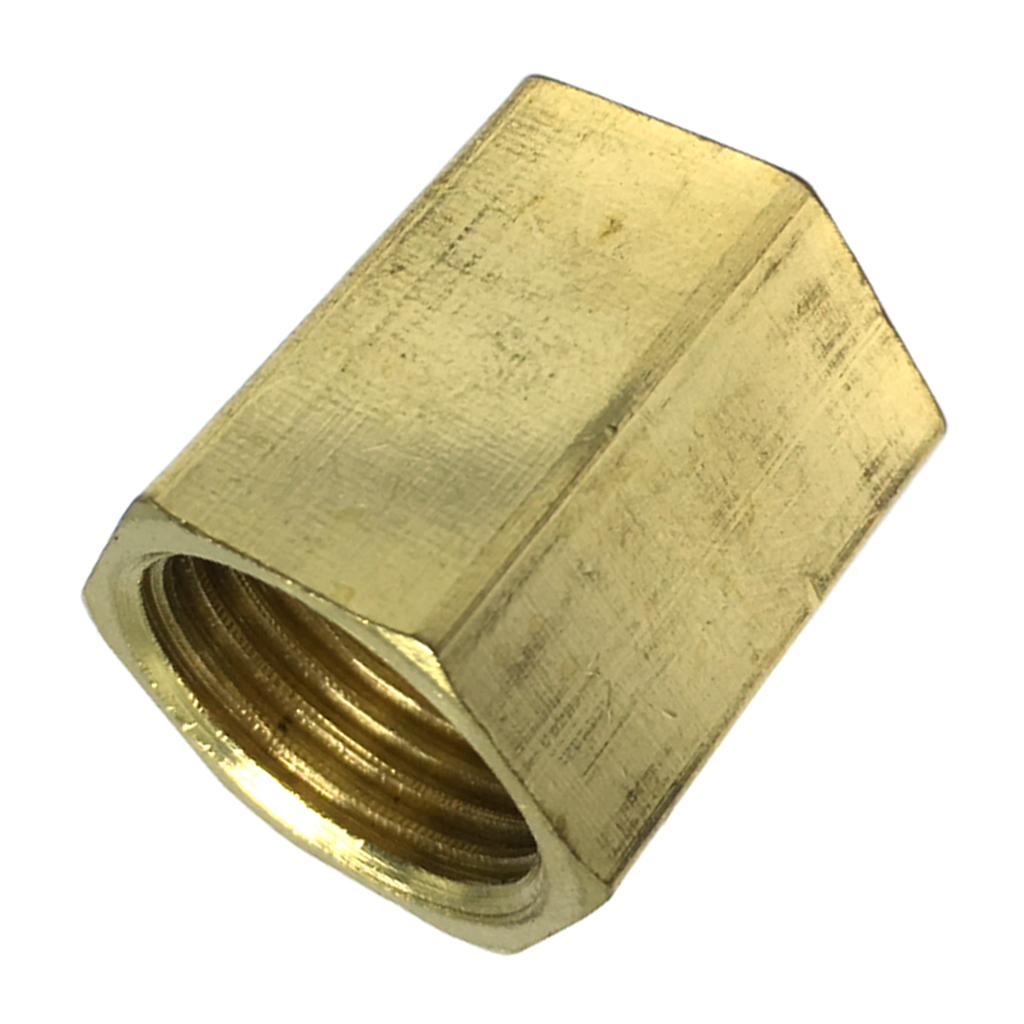 1 PC 1/2 Đôi Nữ Đồng Ren Thẳng Kết Nối Adapter Ống