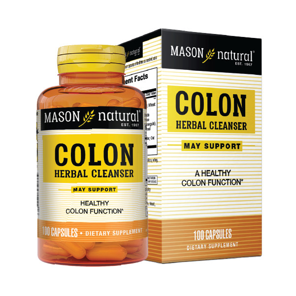 Viên Uống Hỗ Trợ Chức Năng Đại Tràng Mason Natural Colon Herbal Cleanser 100 Viên