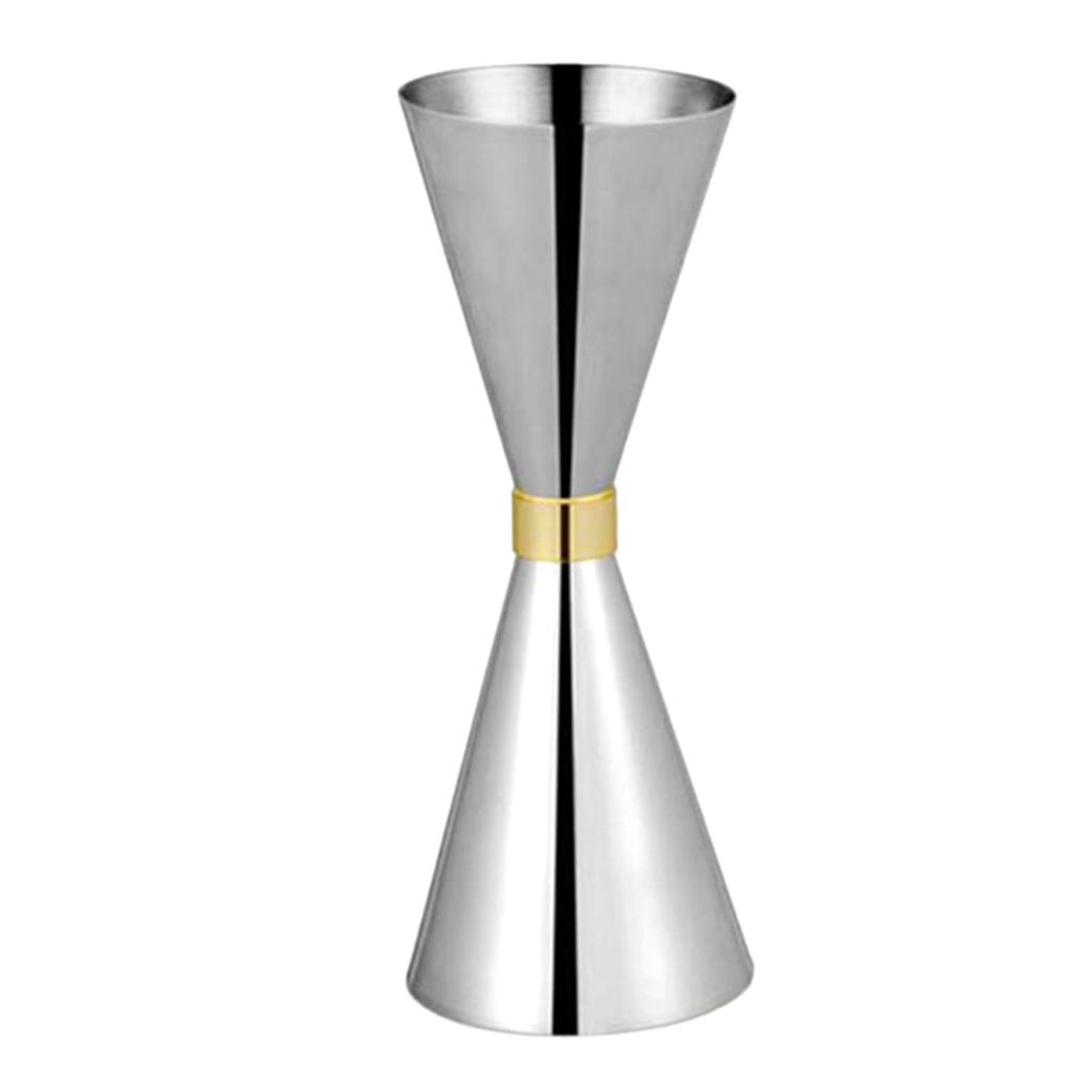 Double Cocktail Jigger Thép Không Gỉ Bar J Kích Thước