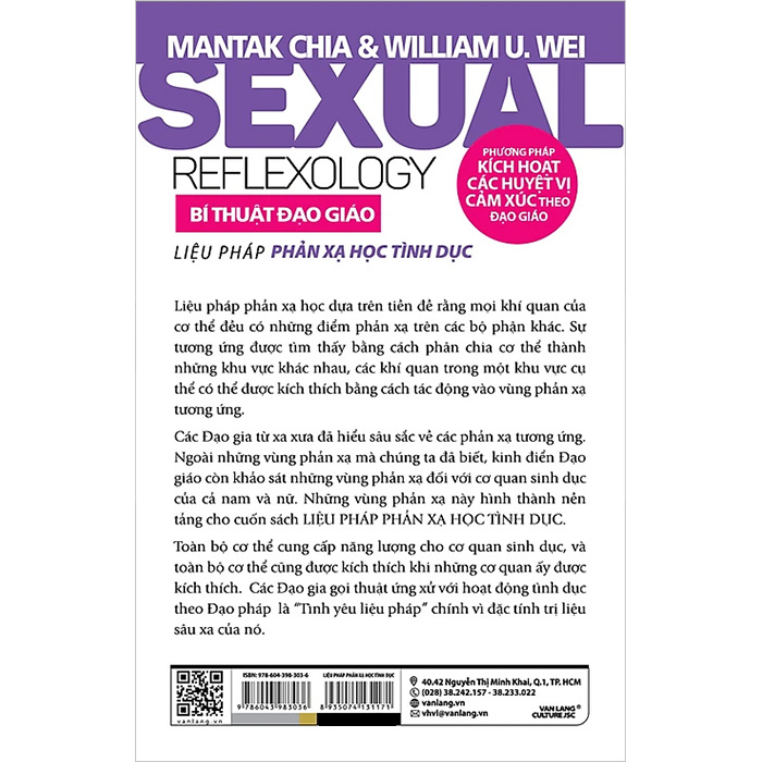 Sách Bí Thuật Đạo Giáo - Liệu Pháp Phản Xạ Học Tình Dục (Tái Bản)