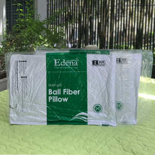 BỘ CHĂN DRAP BỌC CHẦN EDENA COTTON SOLID ED365 - TẶNG 2 RUỘT GỐI NẰM BALL EDENA CAO CẤP 45*65