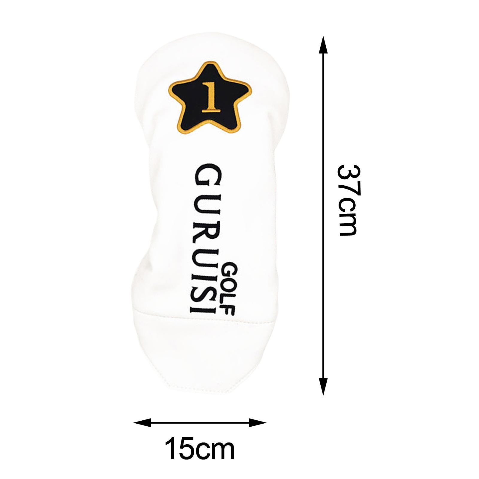 Golf Wood Head Cover Waterproof Non Slip Utility Drivers Club Headcover Travel Golfer Gift Accessories