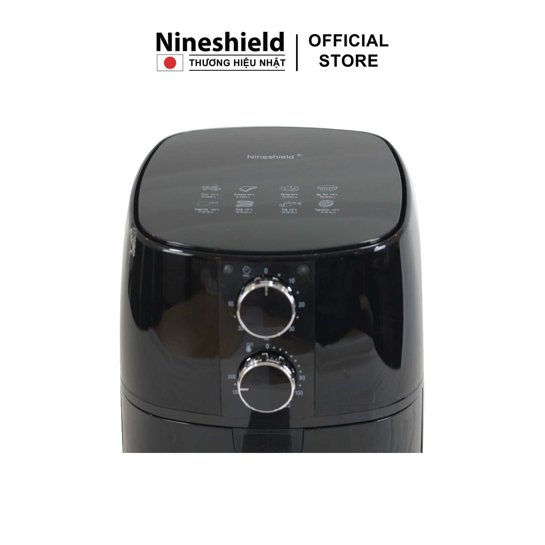 Nồi chiên không dầu Nineshield 7L KB 5003M hàng chính hãng