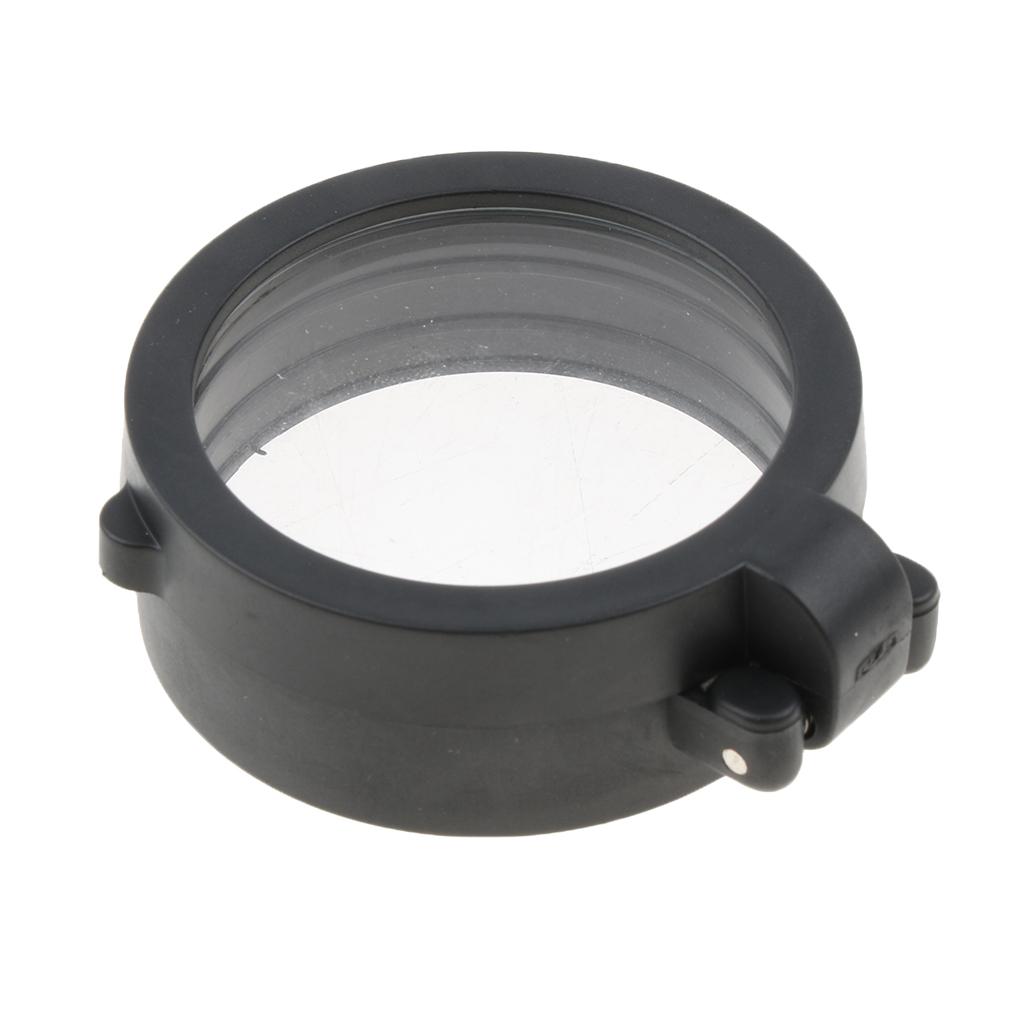Protective Cover Lens Caps Protector - /1.73" for Telescope Black