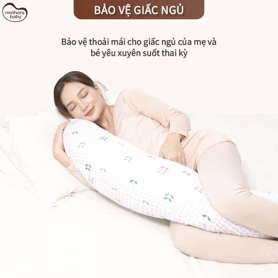 Gối Bầu Đa Năng Cho Mẹ Bầu Và Sau Sinh - Thương Hiệu Mothersbaby Hàn Quốc