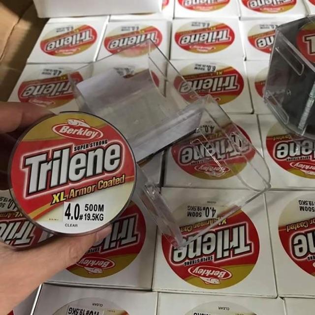 Cước câu cá USA dài 500m Berkley Trilene cước siêu zai y hình