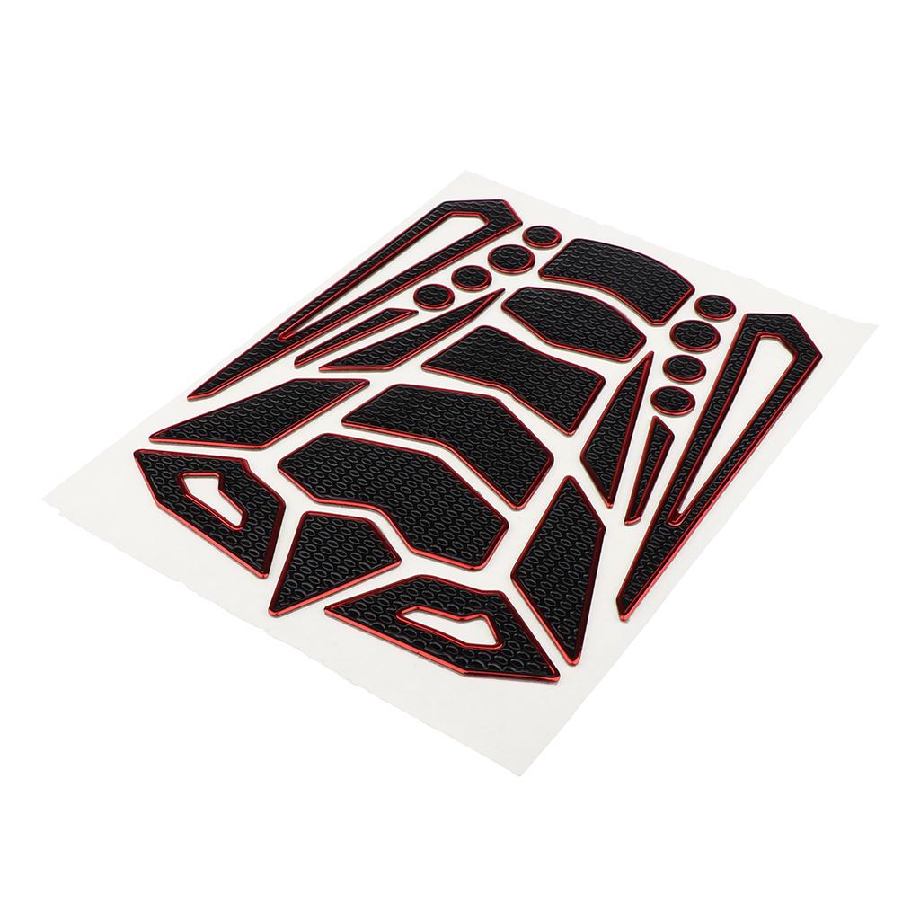 Motorcycle Reflective Sticker Gas Tank Protector Knee Fuel Side Grips Universal fits for Motorbikes