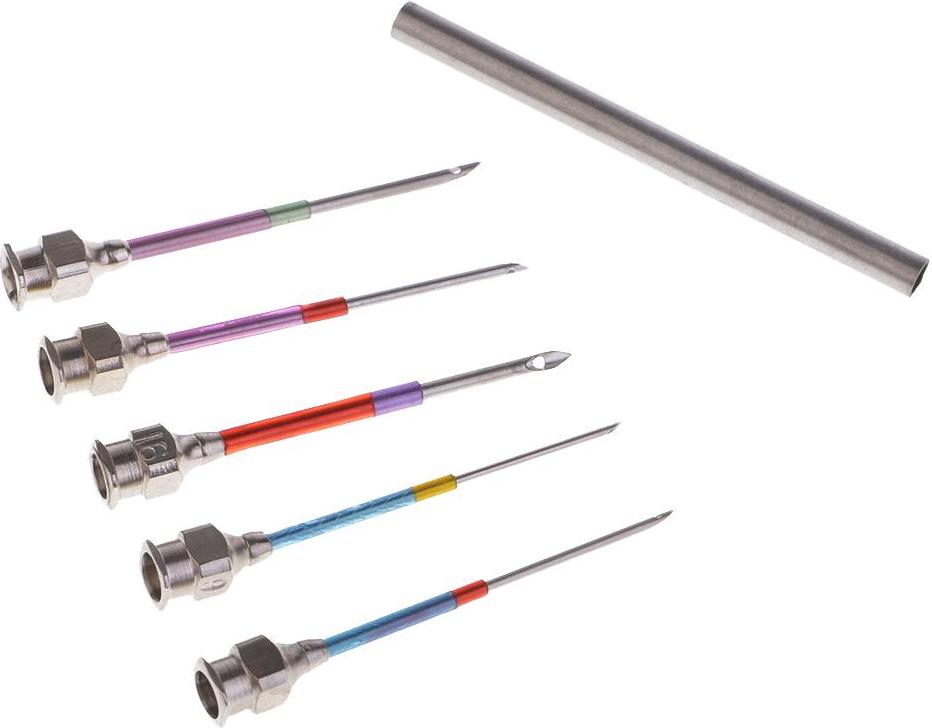 5-Bộ Nỉ Bấm Kim, Thêu Thùa Khâu Bấm Kim, thêu Chữ Thập Dụng Cụ Móc Kim Đan Nghệ Thuật Handmaking Kim May