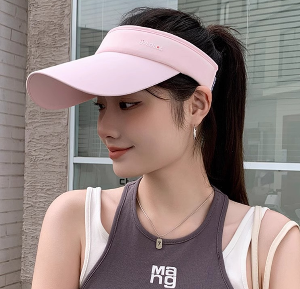 Mũ nón lưỡi trai nửa đầu phong cách Hàn mới, nón nửa đầu nữ thể thao cao cấp