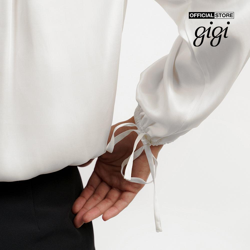 GIGI - Áo sơ mi nữ tay dài cổ trụ thời trang G1108T212252