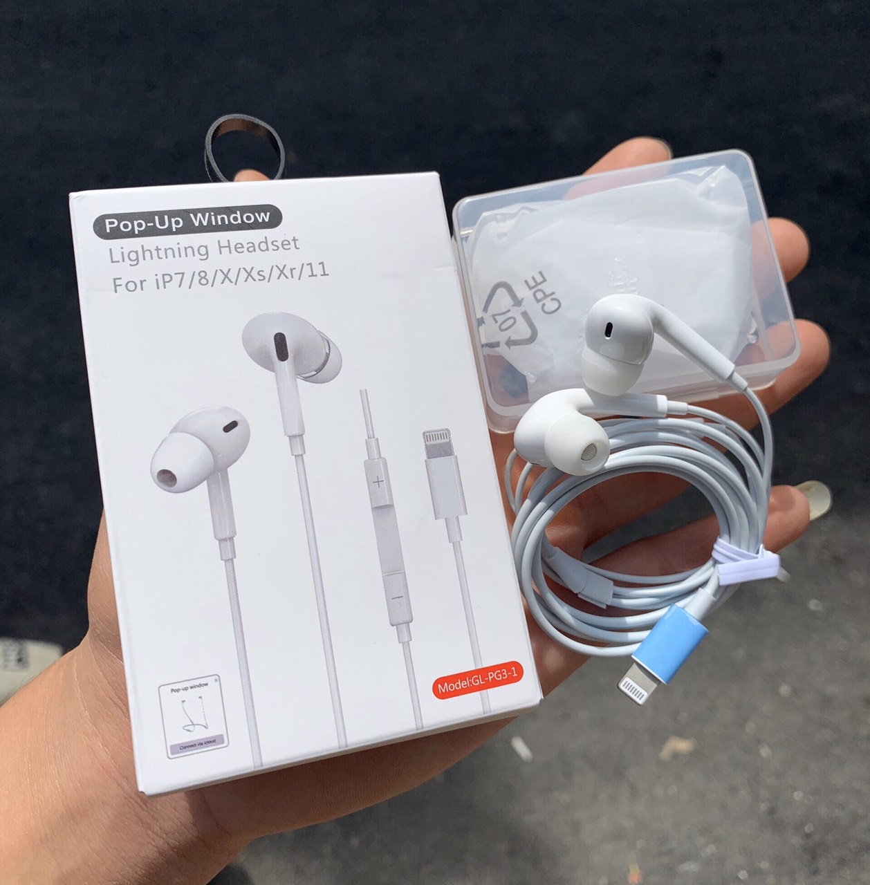 Tai Nghe Dành Cho Iphone 7/7Plus/X/XSmax/11/11Pro - Thế Hệ Mới Thiết Kế Giống Airpods Pro - Kết nối Bluetooth Tự Động