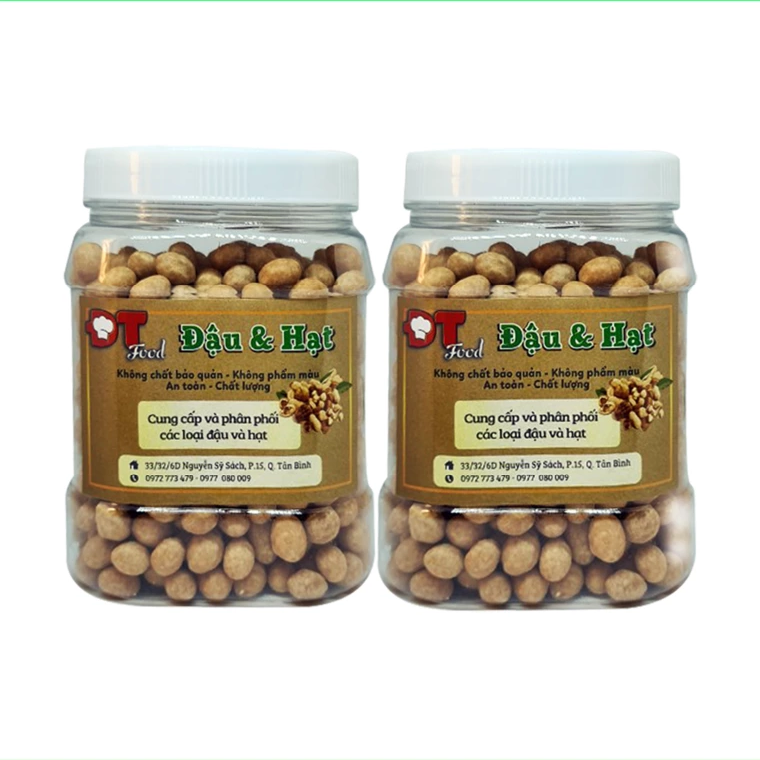 Đậu phộng da cá cốt dừa DTFood 1kg - Thơm ngon bổ dưỡng