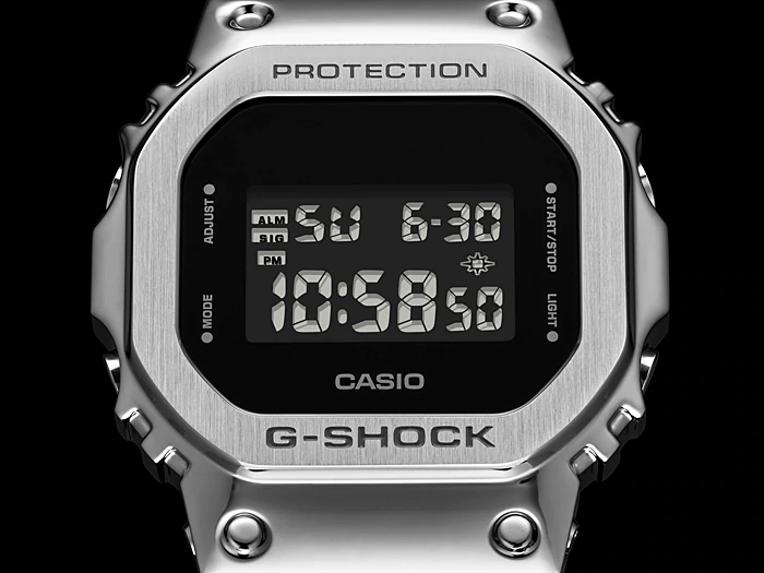 Đồng Hồ Nam Dây Nhựa Casio G-Shock GM-5600-1DR Chính Hãng - GM-5600-1