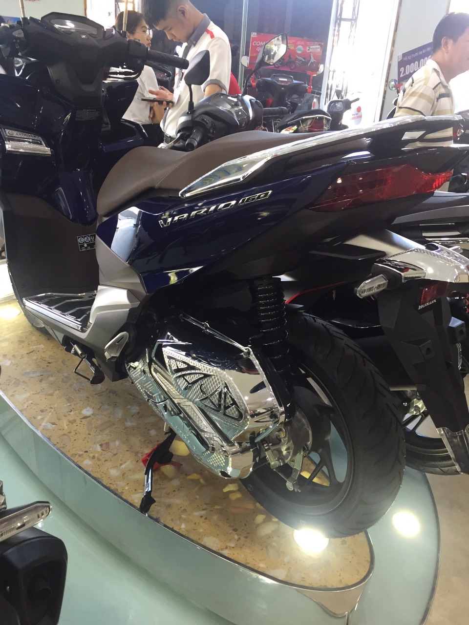 VARIO 160cc - VARIO 2022 2023 ỐP TAY DẮT DÙNG CHO ĐỜI XE VARIO CROM