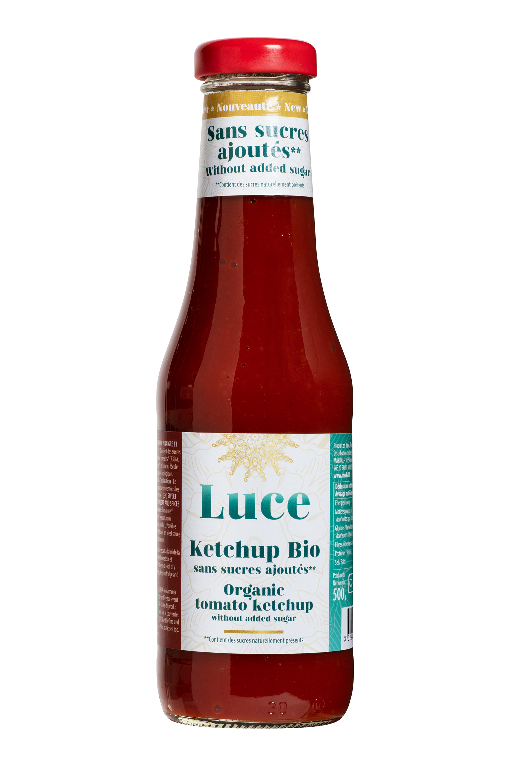 Sốt tương cà ketchup hữu cơ Luce 500g