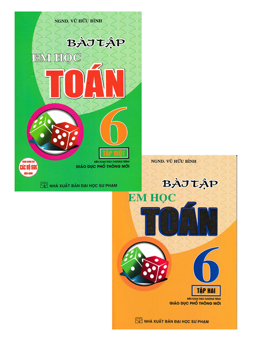 Combo Bài Tập Em Học Toán Lớp 6 – Tập 12 Biên Soạn Theo Chương Trình Mới