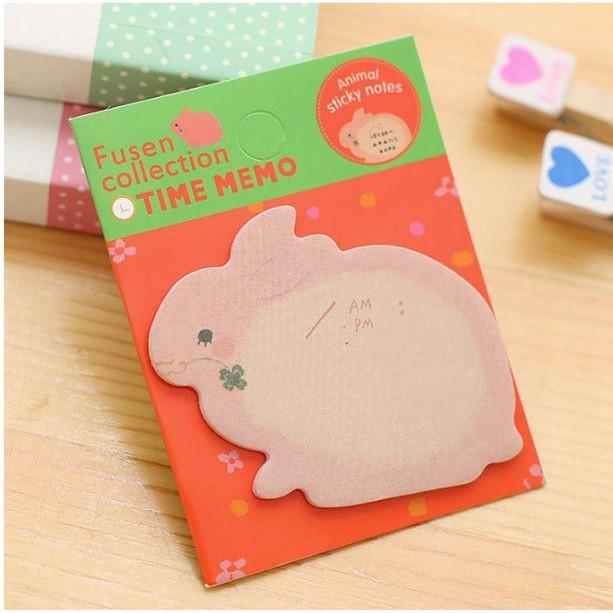 Giấy Ghi Chú Note Động Vật Dễ Thương