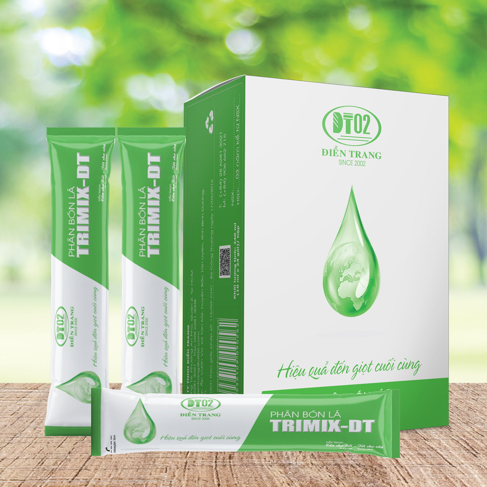 Combo 2 hộp Phân bón lá Trimix DT 10ml