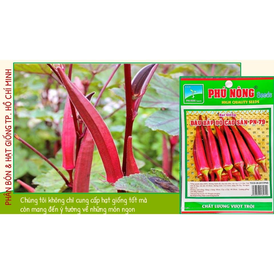Hạt Giống Đậu Bắp Đỏ Cao Sản - Phú Nông Seeds - Shop Phân Bón và Hạt Giống