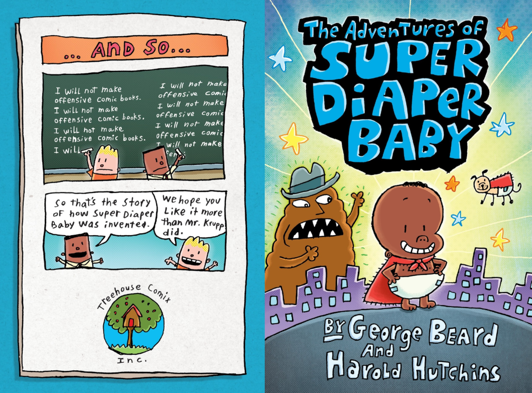 Sách ngoại văn: The Adventures Of Super Diaper Baby