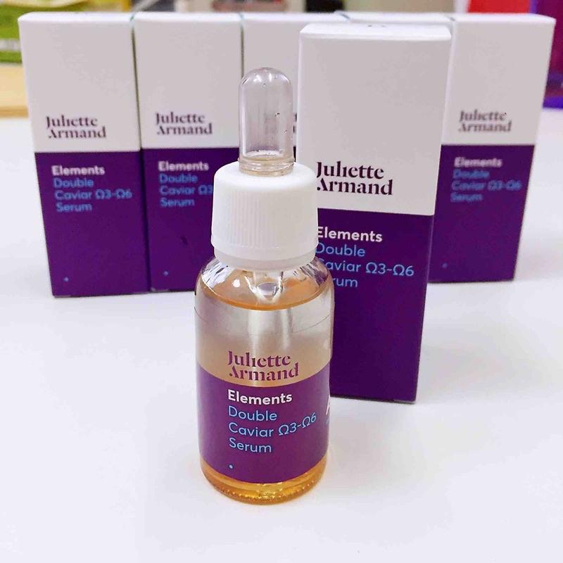 Tinh chất Juliette Armand Double Caviar Ω3-Ω6 Serum trứng cá tầm giàu omega 3&6 tăng sức sống làn da