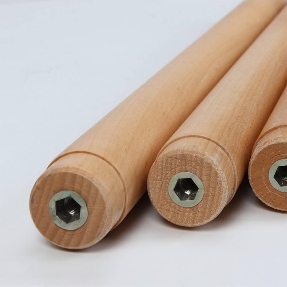 Ghế Bar Bodo Mặt Nhựa Đúc Chân Gỗ Sồi IBIE