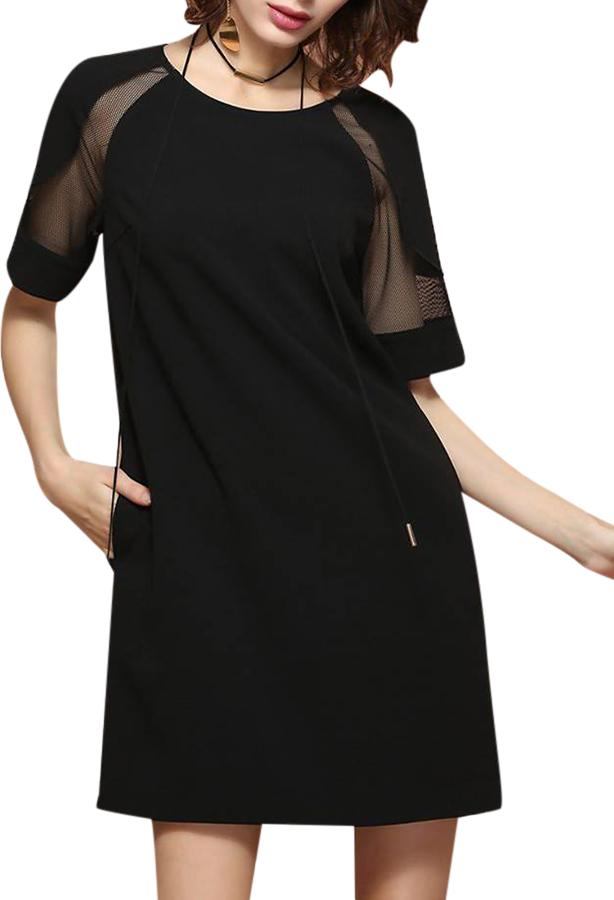 Đầm Cho Người Mập - Đen (Size