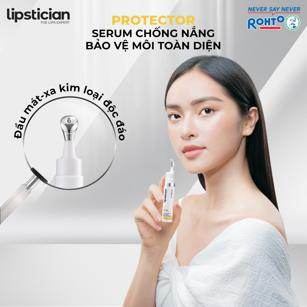 Serum Dưỡng Môi Chống Nắng Dưỡng Môi Toàn Diện Lipstician Lip Serum Protector (9g)