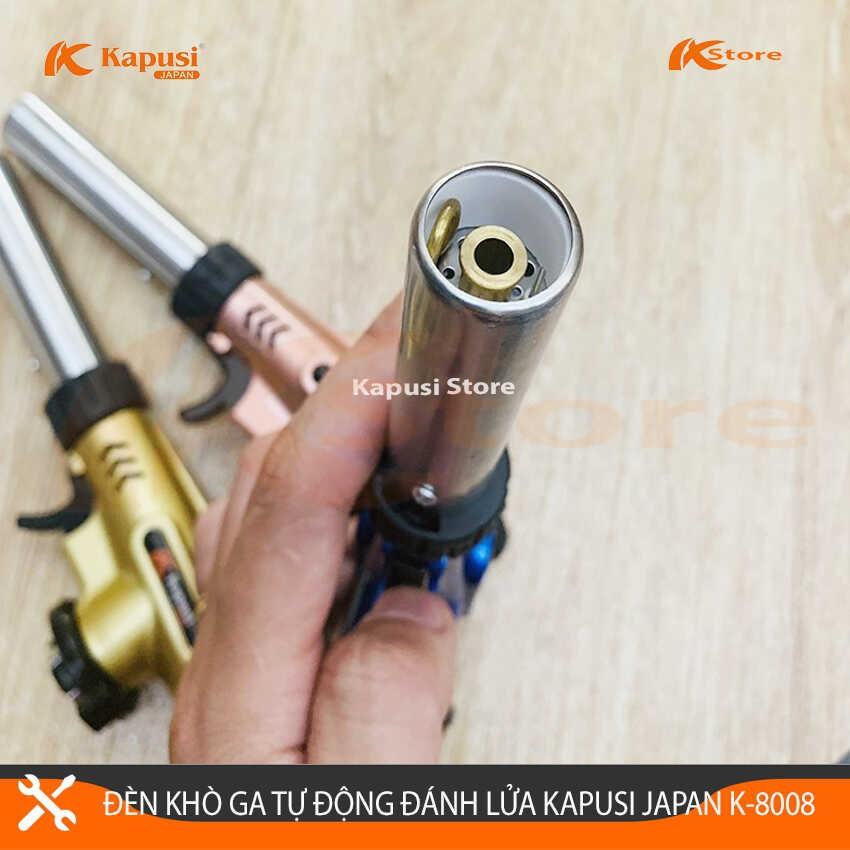 Đèn Khò Ga Đa Năng Kapusi Japan K-8008, Tự Động Đánh Lửa Điều Chỉnh To Nhỏ, Đèn Khò Ga Chuyên Dụng, Khò Nướng Bánh, Dùng