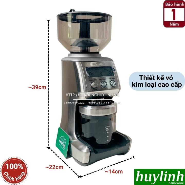 Máy xay cà phê Breville 820 Smart Grinder Pro - Thương hiệu Úc - Hàng chính hãng Breville Việt Nam