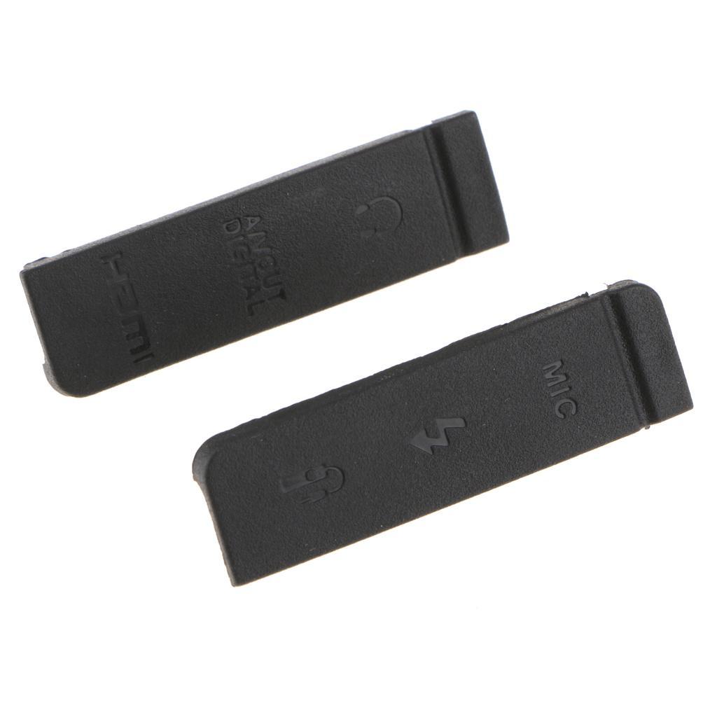 For Canon EOS 5D3 5D Mark III Card Socket Rubber Cover + USB MIC Flash HDMI Interface Rubber Cap Replacement