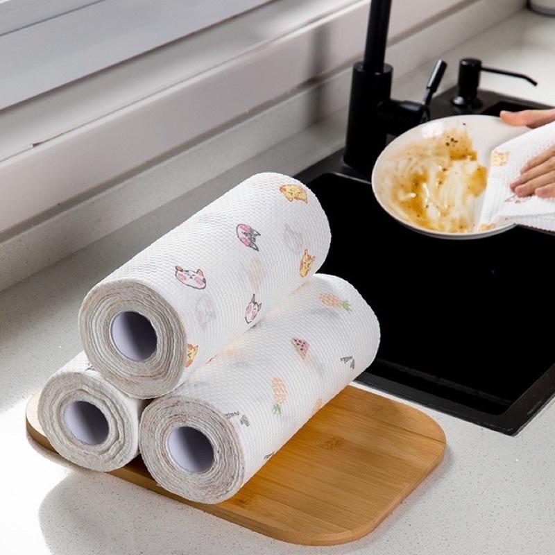 Giấy Lau Bếp Đa Năng Tái Sử Dụng