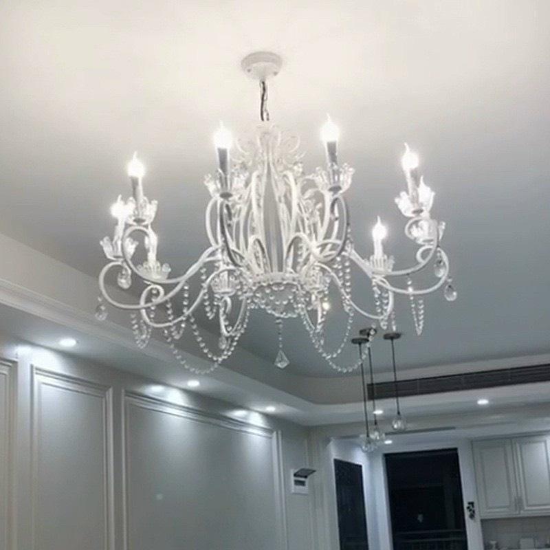 Đèn chùm MESTA cổ điển trang trí nhà cửa sang trọng, cao cấp .