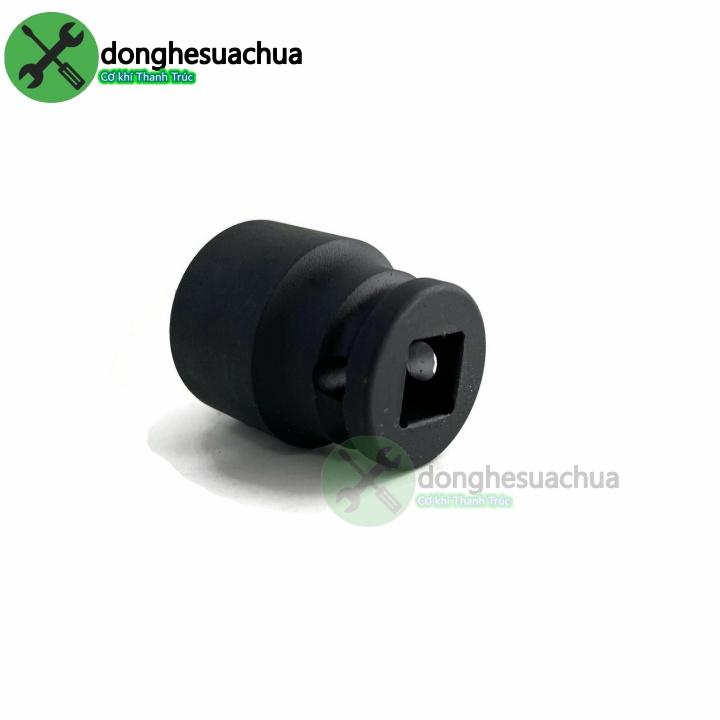 Tuýp 19mm 3/8 Kingtony 353519M loại ngắn 6 cạnh màu đen