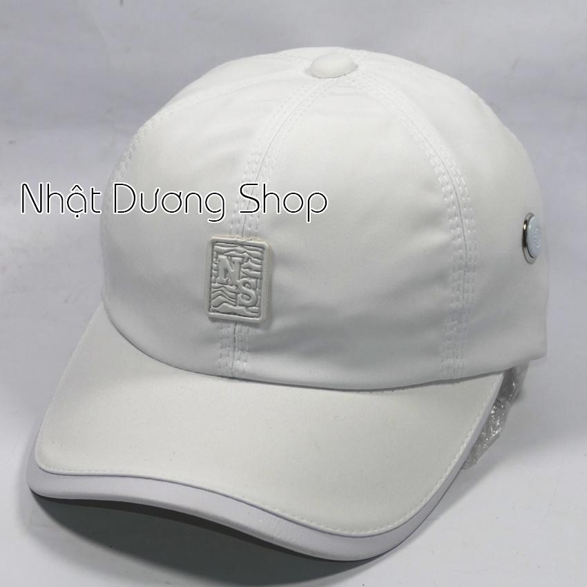 Nón kết dù logo chữ, sò to đẹp mắt - chất liệu vải dù thoáng mát phù hợp cho mọi người