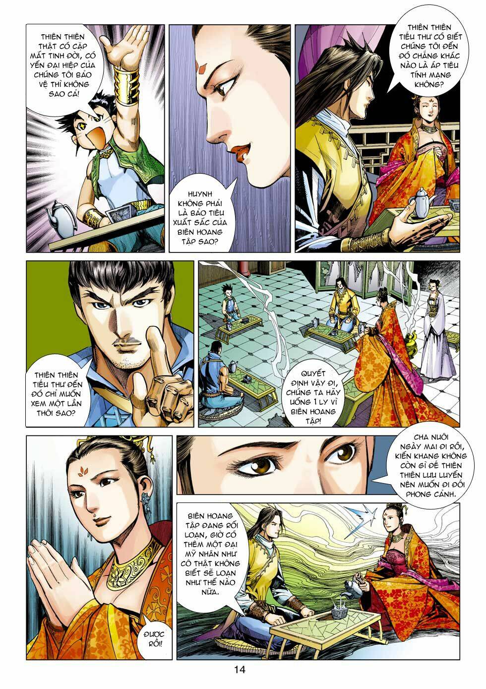 biên hoang truyền thuyết chapter 32 14