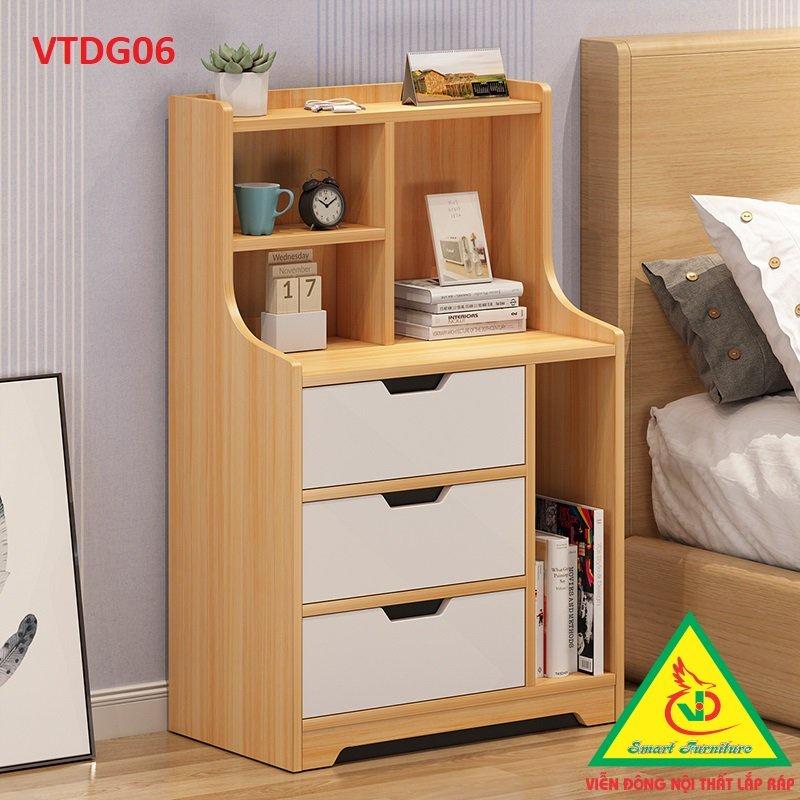 Tủ đầu giường VTDG06 - Nội thất lắp ráp Viendong Adv
