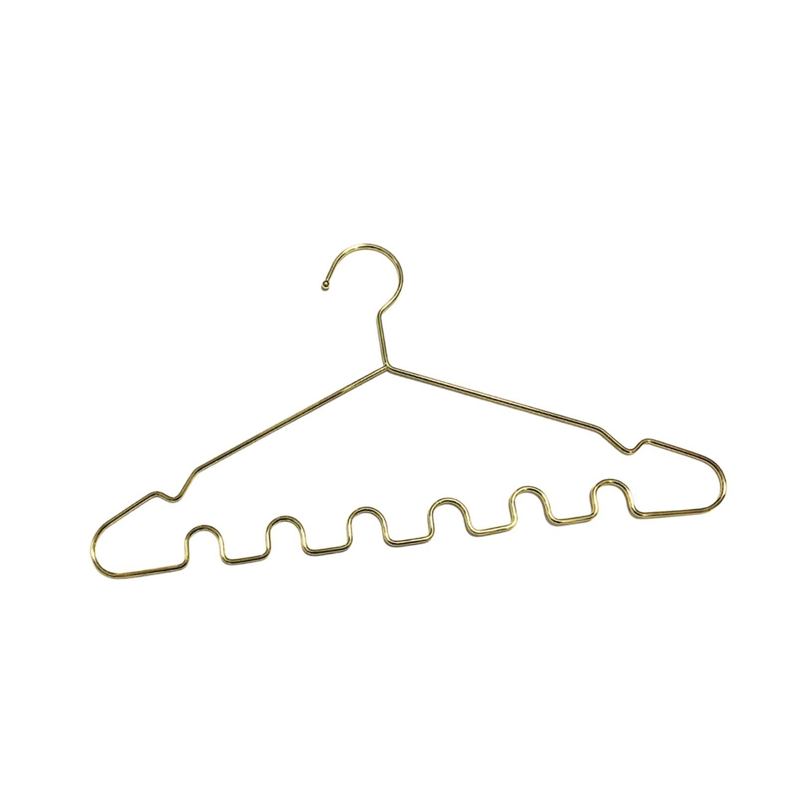 Space Saving Wardrobe Hangers Heavy Duty with Shoulder Grooves for Dresses