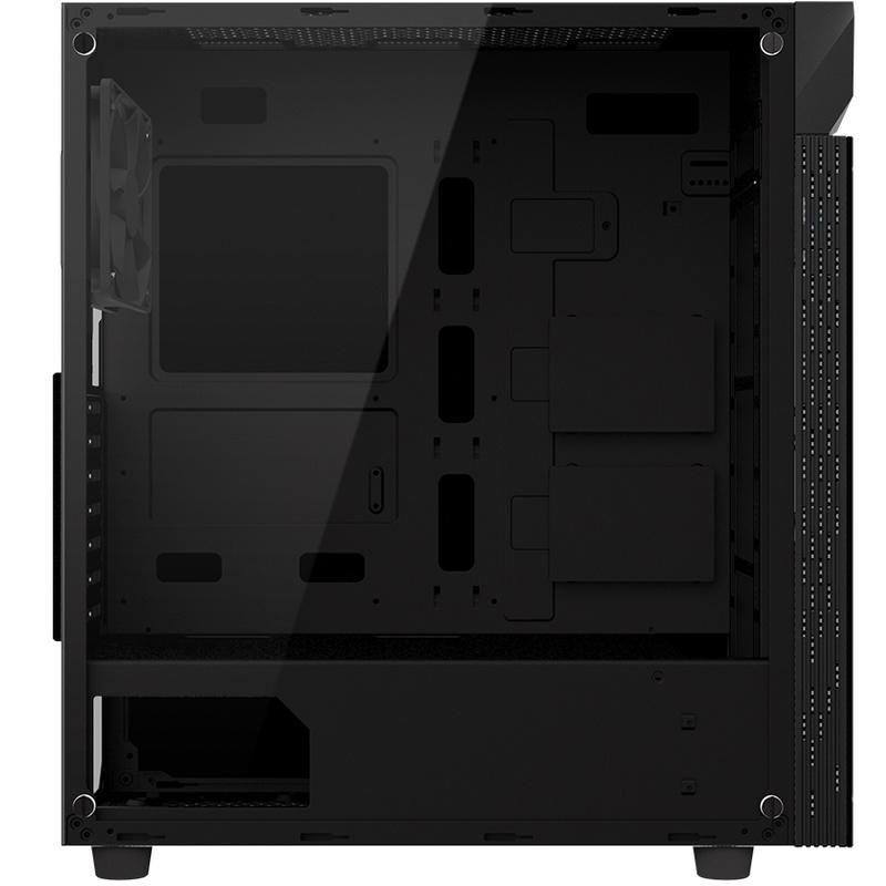 Thùng máy tính | Vỏ case Gigabyte C200G GLASS Mid Tower GB-C200G BLACK - Hàng chính hãng