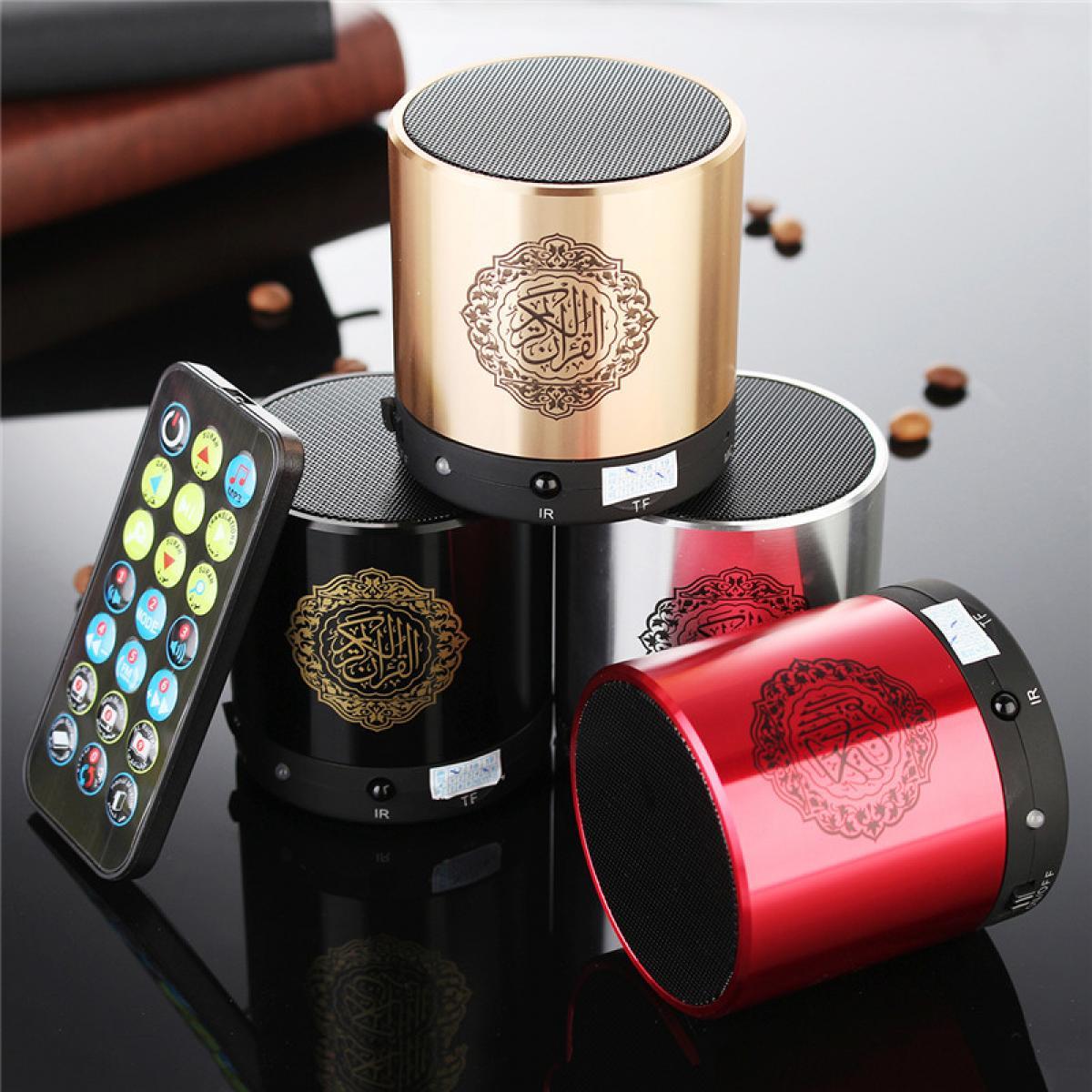 Loa Hồi giáo Kinh Qur'an Equantu, Bản dịch kinh Koran thông minh Điều khiển từ xa di động nhỏ Bluetooth MP3 FM NẾU Người chơi Ramadan Hajj Quà tặng Màu sắc: Khác