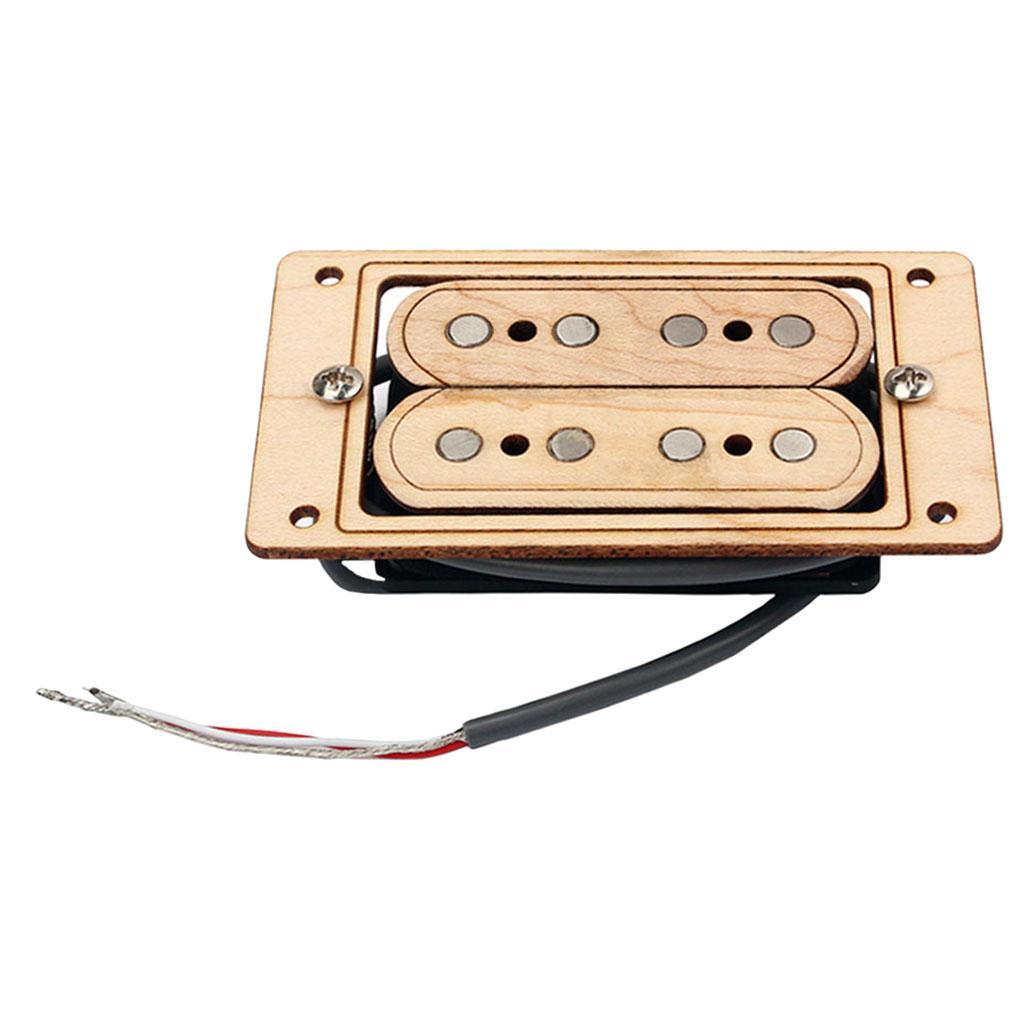 Guitar Replacement Parts Maple Pickup For Box Guitar 4 Strings Guitar