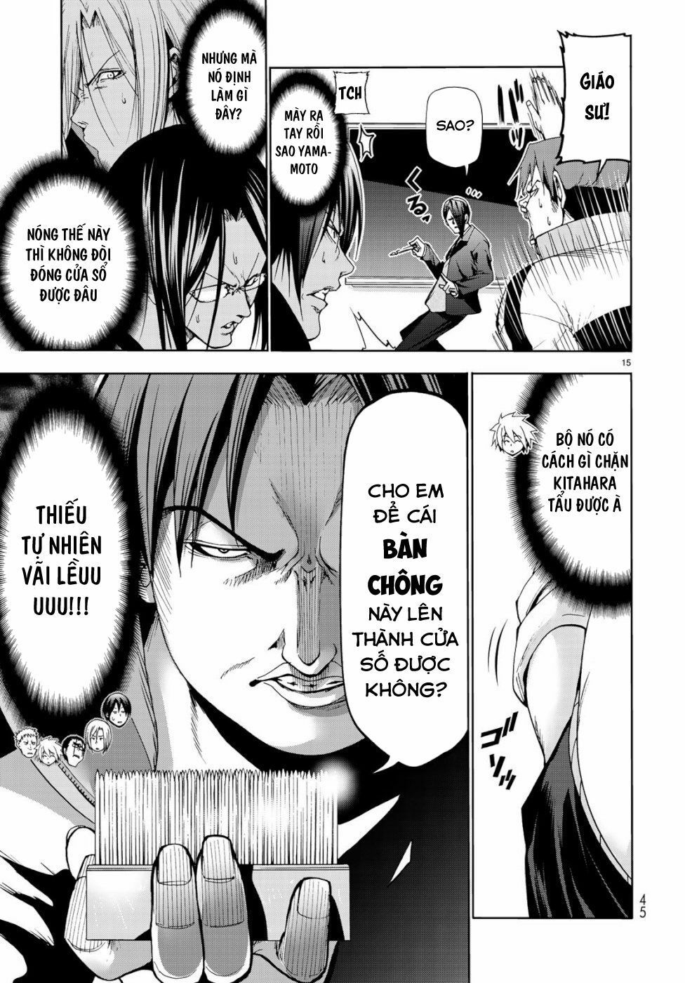 cô gái thích lặn - grand blue chapter 57.5 15