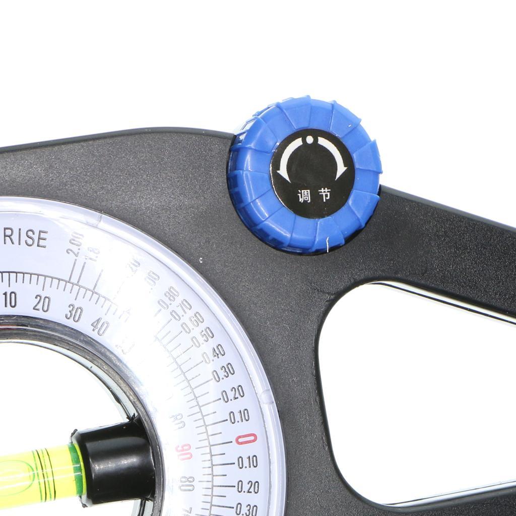 Slope Protractor Angle Level Bevel Inclinometer Declinometer