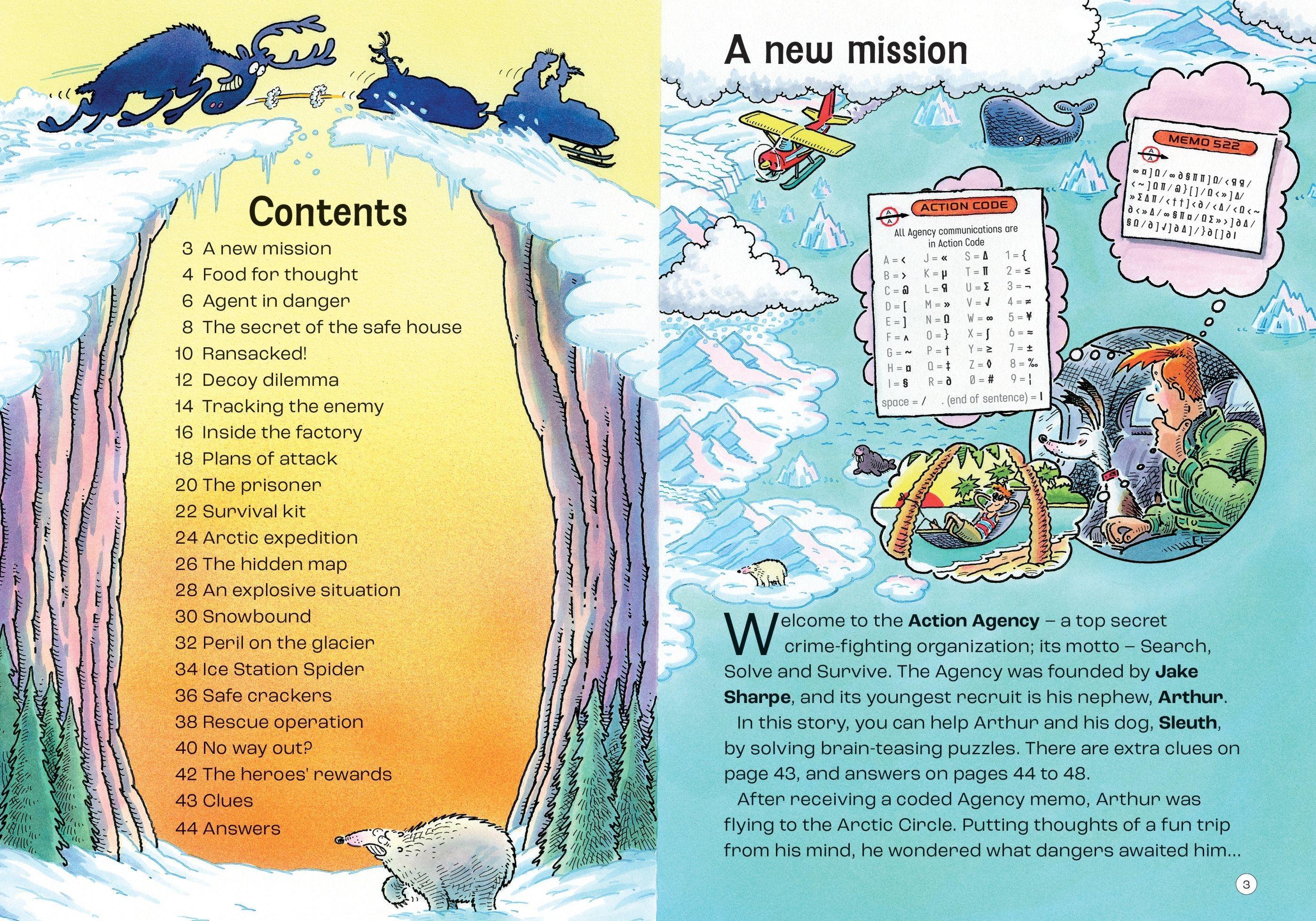 Sách ngoại văn: Agent Arthur's Arctic Adventure