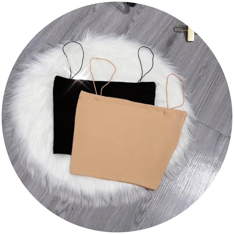 Áo 2 dây croptop dây bún siêu xinh - Carotshop - Freesize dưới 51kg