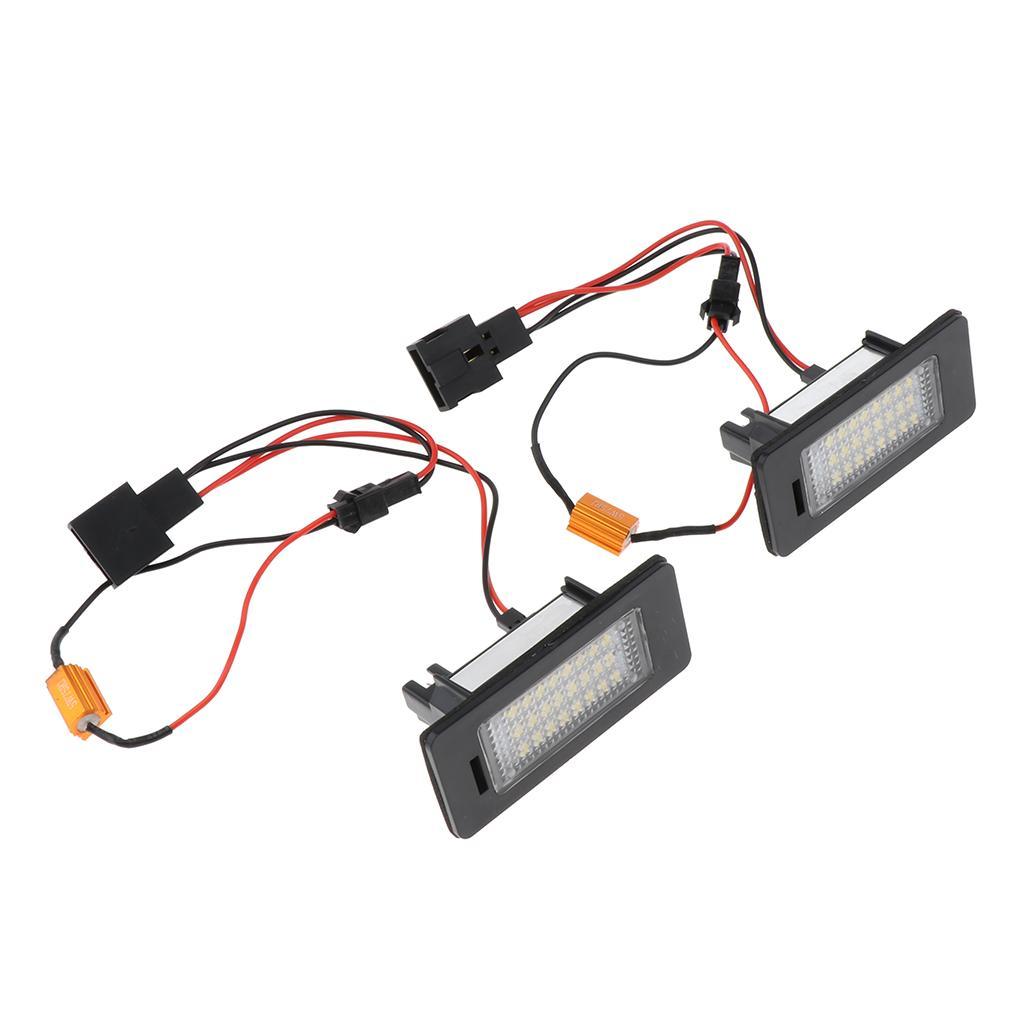 Car LED  Tag Light for  A3 A4 A5 A6 A7 Q3 Q5